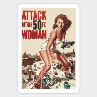 Attack Of The 50 Ft.Woman Magnet